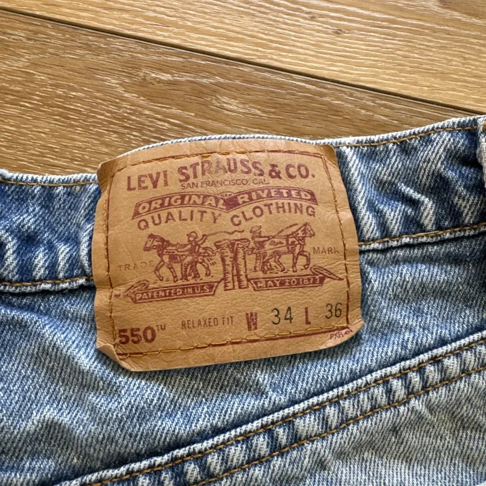 Vintage Levis 550 Jeans Mens‎ 32 x 36 USA 90s Regular Fit Straight Leg Denim